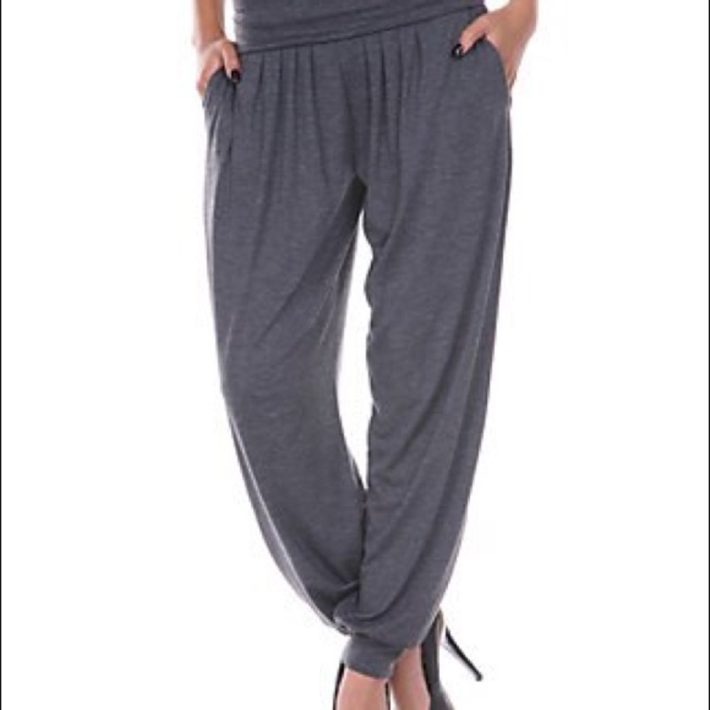 Grey NWT harem-style pants